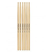 Bacchette Meinl 5B Punta a Barile PACK 3 COPPIE