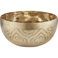 Campana Tibetana in Bronzo, serie "Special Engraved" 600 gr.