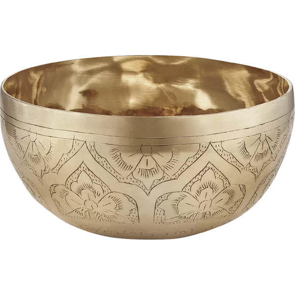 Campana Tibetana in Bronzo, serie "Special Engraved" 600 gr.